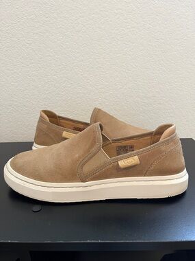 UGG Womens Chestnut Suede Slip-On Casual Loafers